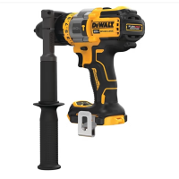 得伟20V锂电无刷智能变压13mm冲击钻一电一充9.0套装DCD999-9X1套