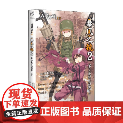 刀剑神域外传 暴风之铳 2 第二届特攻强袭 上 时雨泽惠一 著 动漫