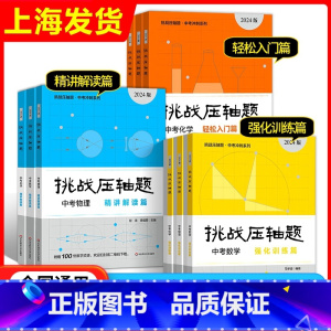 中考化学 入门+精讲+强化 [全3册] 全国通用 [正版]2024挑战压轴题 中考冲刺系列 轻松入门篇 精讲解读篇 强化
