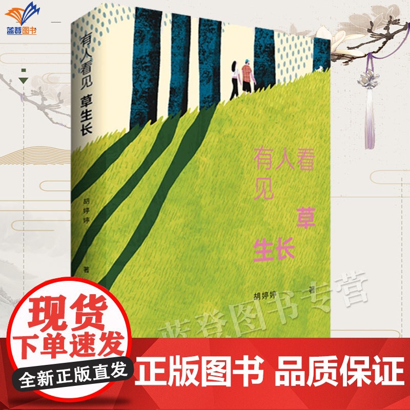 有人看见草生长胡婷婷著正版中国现当代随笔文学从强势的创业开拓走向柔软的心理疗愈民间文学书籍中国当代散文集中国青年出版