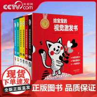 [央视网]给宝宝的视觉激发书 0-4岁婴幼儿读物 促进色觉视觉发育亲子认知绘本早教启蒙益智认知抽拉翻翻游戏书 XL