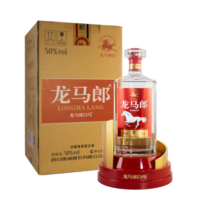 郎酒 龙马郎白马 50度2.5L 浓酱兼香型白酒