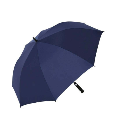 山利奥 全自动商务伞三折叠晴雨伞 深蓝色/把