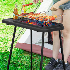 尚烤佳(Suncojia) 烧烤炉 烧烤架 户外大号烧烤架 木炭烧烤炉 便携家用碳烧烤炉