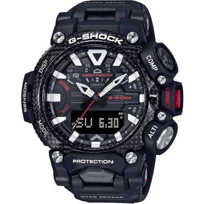 casio卡西欧男表 g-shock航空系列防震防水温度气压感应蓝牙连接运动