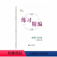 [正版]2020 道德与法治(七年级上册)练习精编/杨柳编著.人教版.南方出版社 含纸质答案 七年级 7 上册 初一
