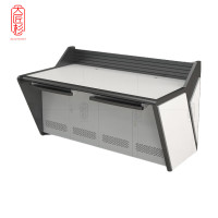 大匠杉办公操作台电脑桌按米计价 DCZT061MKT