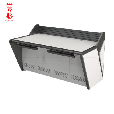 大匠杉办公操作台电脑桌按米计价 DCZT061MKT