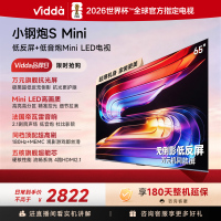 Vidda 小钢炮S Mini 65英寸新品 无倒影低反屏 180Hz超高刷Mini LED 国家补贴电视65VX1S