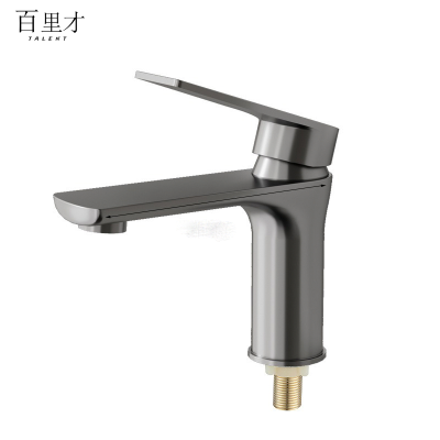百里才 面盆水龙头 冷热 个