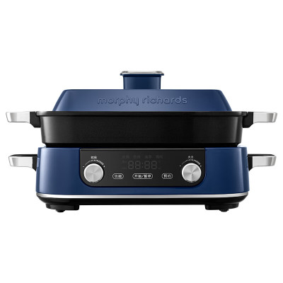 摩飞多功能锅 家用电火锅电蒸锅 MR9099 蓝色5升 单位:个