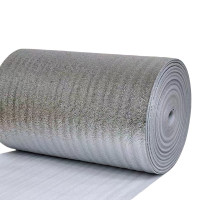 众慧创安 铝膜泡沫棉 自粘珍珠棉 铝膜隔热材料泡沫防冻棉 80cm×10m 卷