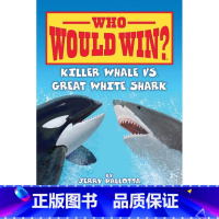 猜猜谁会赢:虎鲸VS大白鲨 [正版]140元10件英文原版学乐科普读物学乐猜猜谁会赢Who Would Win? 食物链