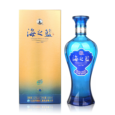洋河(yanghe)42度洋河海之蓝480ml