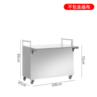 摆摊小推车可折叠冰粉手推地摊车 单加[前台宽度20公分]