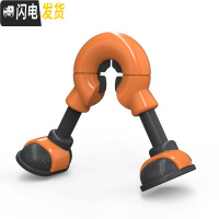 三维工匠汽车挂钩椅背钩车用粘贴后排多功能可爱卡通创意车内置物用品大全 热情橙黑款