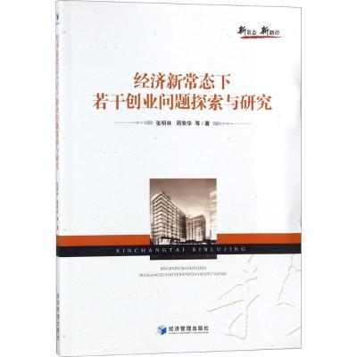正版新书]经济新常态下若干创业问题探索与研究张明林9787509655