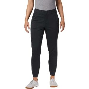 哥伦比亚(Columbia)女运动长裤防水防污舒适弹力腰围户外徒步休闲 black S