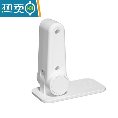 显彩门把手安全锁防猫小孩开门锁窗户扣防护儿童免打孔防宝宝开门器 1只装房门安全扣