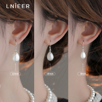 复古水滴珍珠耳环女925纯银耳钩耳坠小众设计感轻奢气质耳饰送女朋友老婆情人节七夕生日礼物