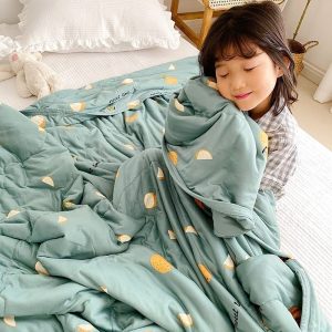 美帮汇幼儿园午睡用的儿童夏被可水洗100×150保暖空调被款春秋