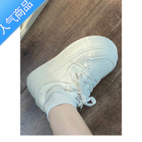 SUNTEK小白鞋女2023春秋季新款厚底内增高百搭高级感大头丑萌软底板鞋子