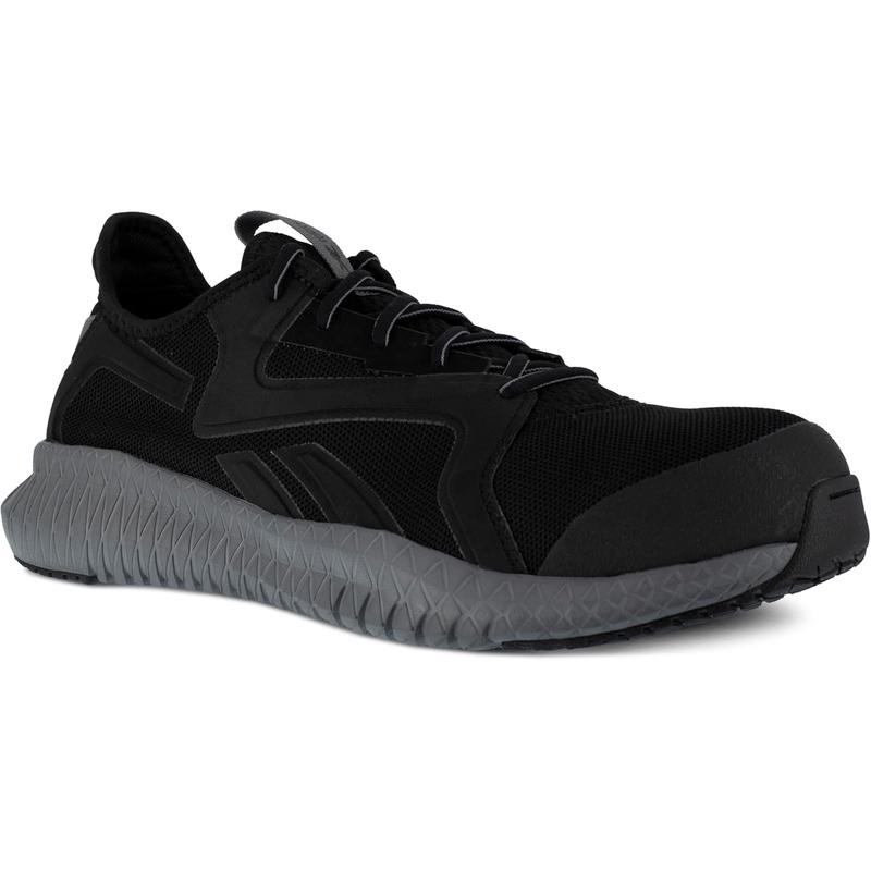 锐步(REEBOK)训练鞋男工装防滑耐磨缓震透气Flexgrooves大底轻便劳保鞋