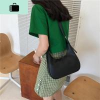 十方半里复古包女2020简约百搭手提包月亮饺子包单肩斜挎NEW LAKE女斜挎包