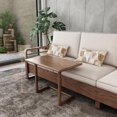 森美人北欧新中式实木边几客厅沙发边桌卧室创意可移动小茶几