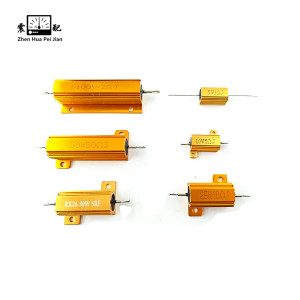 震配 黄金铝壳功率散热电阻器RX24 (5W~100W)(0.1~10KΩ)(功率W和阻值Ω备注) 只