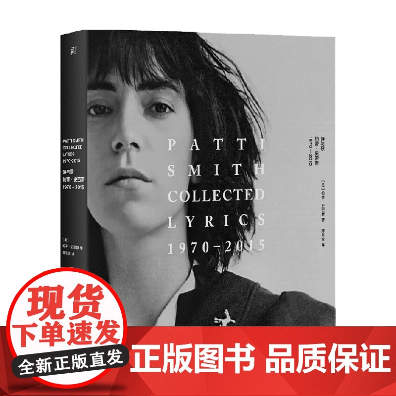 诗与歌 帕蒂·史密斯 1970—2015 帕蒂·史密斯 著 文学