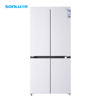 双鹿510升十字对开门四开门冰箱60cm超薄平嵌一级变频风冷无霜全空间净味大容量家用电冰箱 BCD-510WQFGVEL