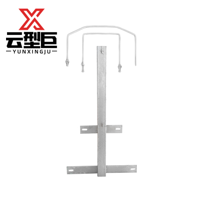 云型巨 刺丝滚笼支架 防盗刺滚笼刺防盗网支架 土字730mm 单位:个