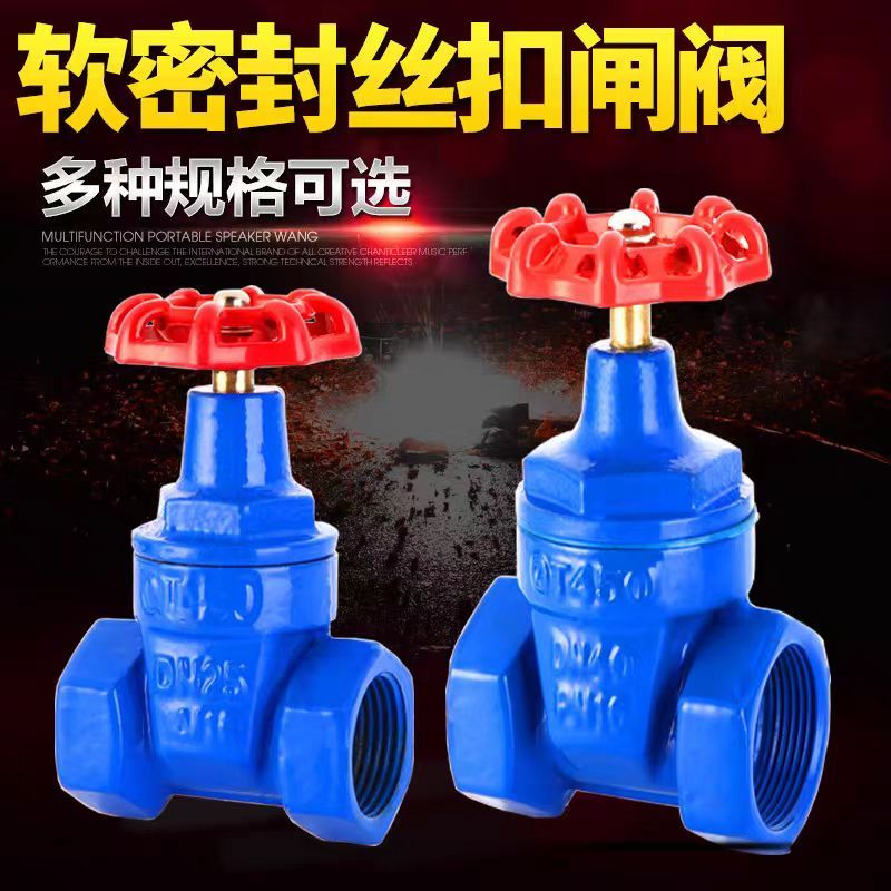 中锦科技 软密封丝扣闸阀 多功能闸阀Z15X-16Q DN20 台