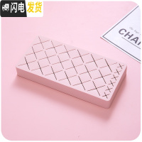 三维工匠硅胶口红架唇釉口红收纳盒ins 少女心小型桌面多格展示眉笔化妆刷