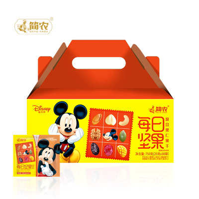 简农 每日坚果(干湿分离) 简农迪士尼双标 750g