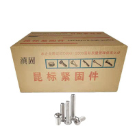 滇固 304不锈钢十字圆头螺栓 M6×60mm 百个