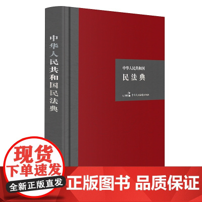 正版 2020 民法典 中华人民共和国民法典 硬壳精装大字版 中国民主法制出版社 9787516222331