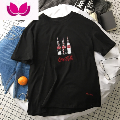 七斓320g小领口短袖男夏季oversize高支数T恤大码美式潮牌五分袖