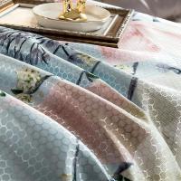 美帮汇可水洗折叠冰丝凉席三件套大版花1.8m2.0床1.5米夏季机洗2023新款