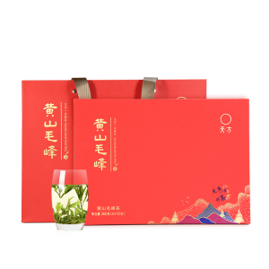 2025春茶新茶安徽天方茶叶300g黄山毛峰绿茶春茶 炒青绿茶 雨前浓香耐泡型土种高山毛峰茶礼盒