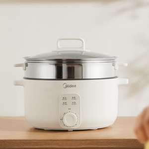 美的(Midea)电蒸锅 16L 大容量 30cm口径丨ZGE3051
