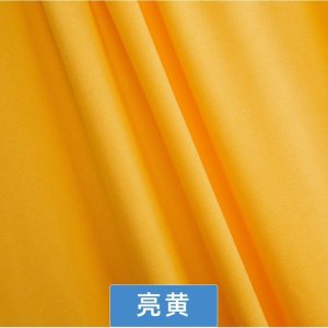 家柏饰(CORATED)氨纶高弹力布料面料四面弹针织牛奶丝布料色椅套夏裙子服装 亮黄