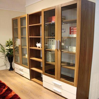 森美人简约现代自由组合两书柜书架书橱文件柜储物柜展示柜S-08