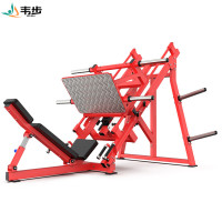 韦步商用悍马系列EM929 45度角坐式大腿训练器健身房挂片式力量器械