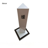 DASUE 曲线始终点标套筒(含底座) 三角等边150*900mm(单位:套)套)