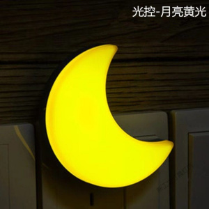 苏宁放心购 创意节能led方形小夜灯光控插电卧室床头卫生间婴儿喂奶起夜灯