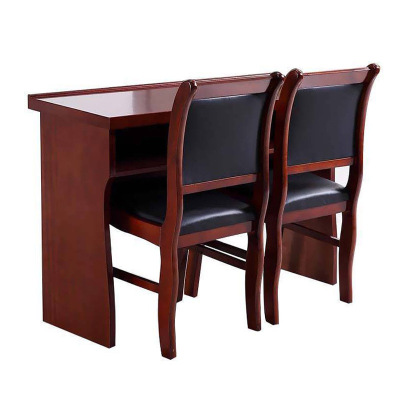 广亿隆培训桌写字桌会议条桌胡桃色