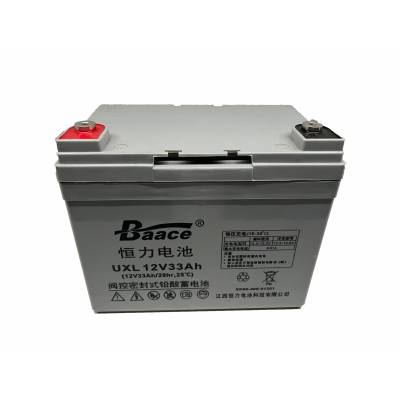 BAACE恒力铅酸蓄电池UXL12V33AH