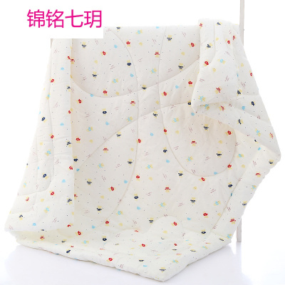 锦铭七玥厂家直销冬季新款棉被婴幼儿加厚加棉被子110*150卡通印花